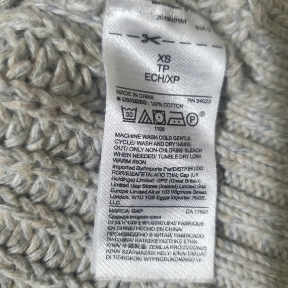 Gap Chunky Knit Aran Sweater - Picture 4 of 5